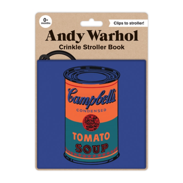 Andy Warhol Crinkle Fabric Stroller Book, Novelty book Book