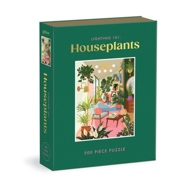 Lighting 101: Houseplants 500 Piece Book Puzzle, Jigsaw Book