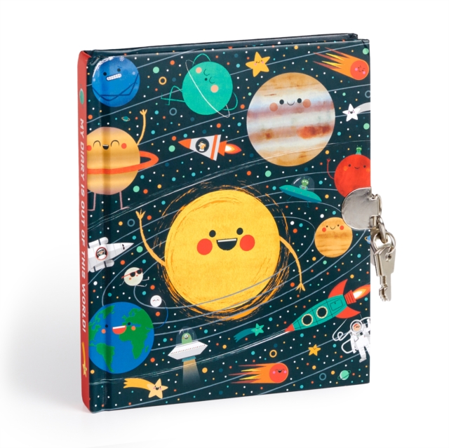 Solar System Locked Diary, Diary or journal Book