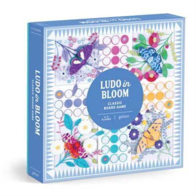 Ludo In Bloom Classic Board Game Set, Game Book