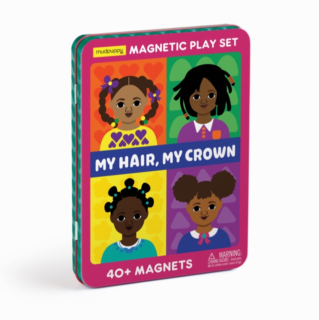 My Hair, My Crown Magnetic Play Set, Toy Book