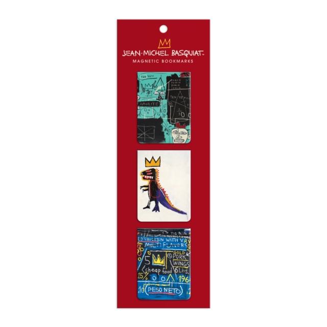 Basquiat Magnetic Bookmarks, Bookmark Book