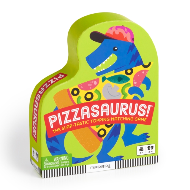 Pizzasaurus! Shaped Box Game, Game Book