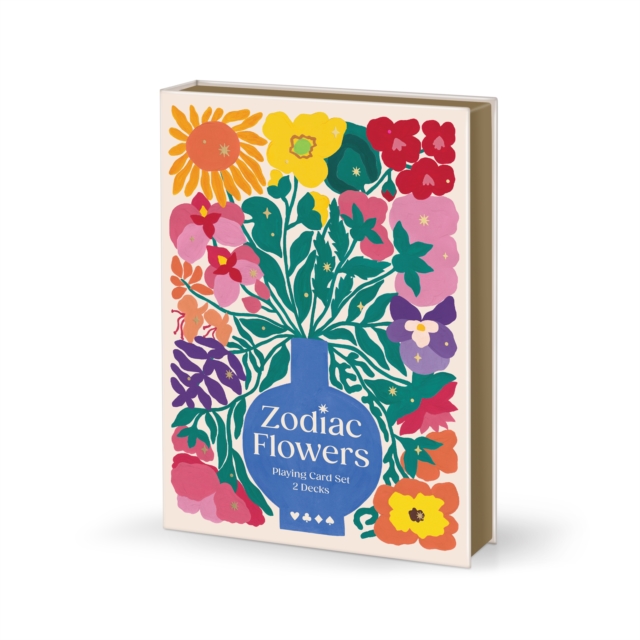 Zodiac Flowers Playing Card Set, Cards Book