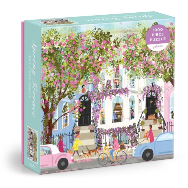 Joy Laforme Spring Terrace 1000 Piece Puzzle, Jigsaw Book