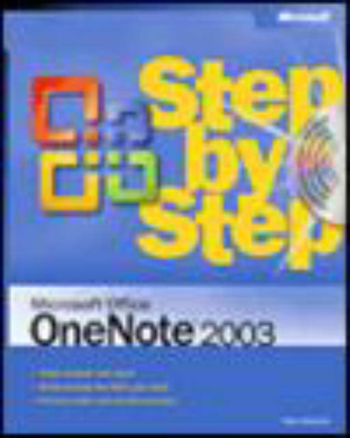 Microsoft Office OneNote 2003 Step by Step, Mixed media product Book