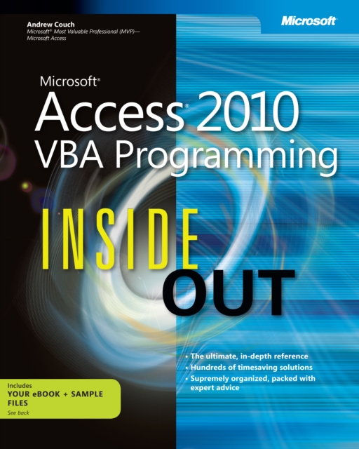 Microsoft Access 2010 VBA Programming Inside Out, EPUB eBook