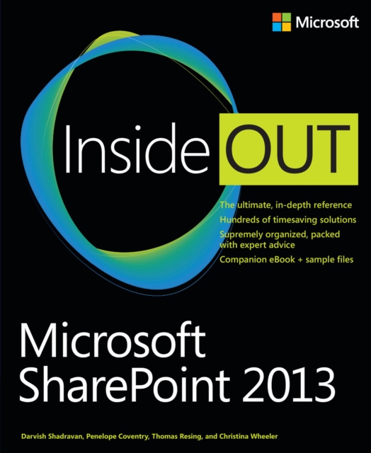 Microsoft SharePoint 2013 Inside Out, PDF eBook