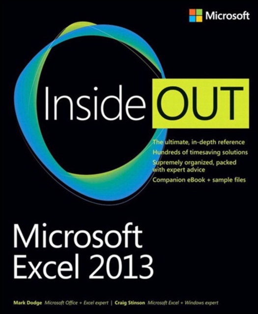 Microsoft Excel 2013 Inside Out, PDF eBook