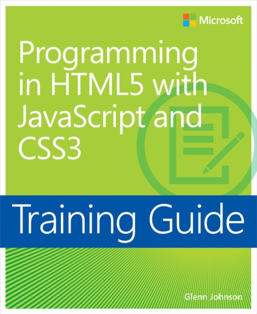 Training Guide Programming in HTML5 with JavaScript and CSS3 (MCSD), EPUB eBook
