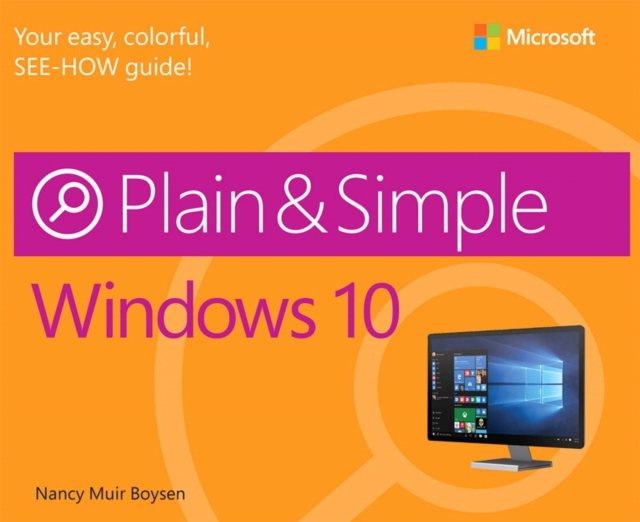 Windows 10 Plain & Simple, Paperback Book
