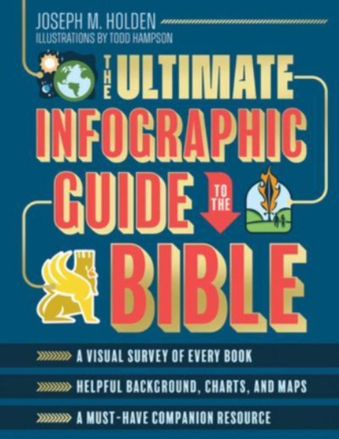 The Ultimate Infographic Guide to the Bible : *A Visual Survey of Every Book *Helpful Background, Charts, and Maps *A Must-Have Companion Resource, Hardback Book