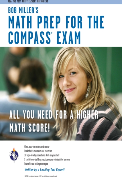 COMPASS Exam - Bob Miller's Math Prep, EPUB eBook
