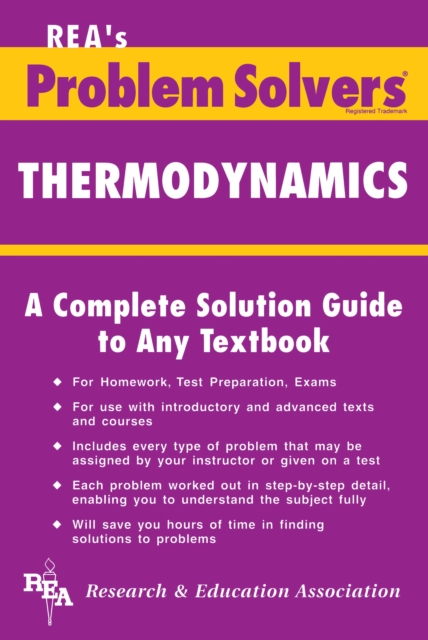 Thermodynamics Problem Solver, EPUB eBook