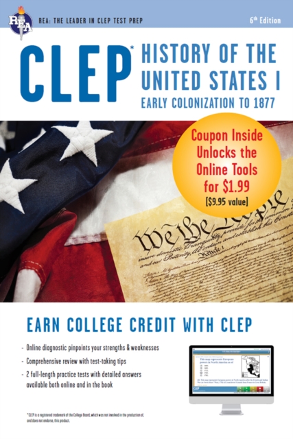 CLEP(R) History of the U.S. I Book + Online, EPUB eBook