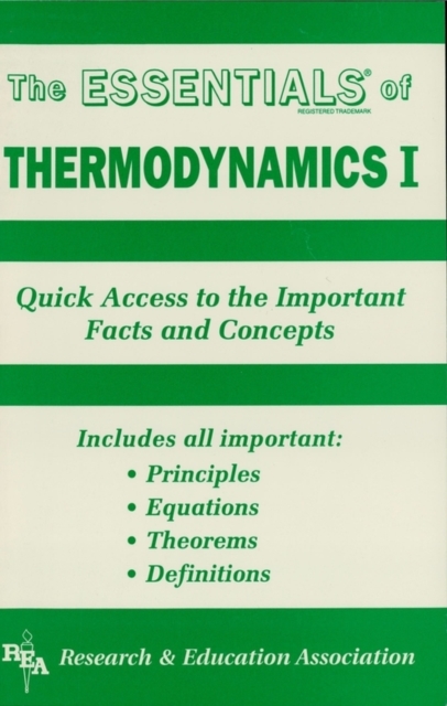 Thermodynamics I Essentials, EPUB eBook