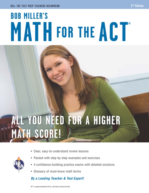 Math for the ACT 2nd Ed., Bob Miller's, EPUB eBook