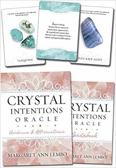 Crystal Intentions Oracle : Guidance and Affirmations, Cards Book