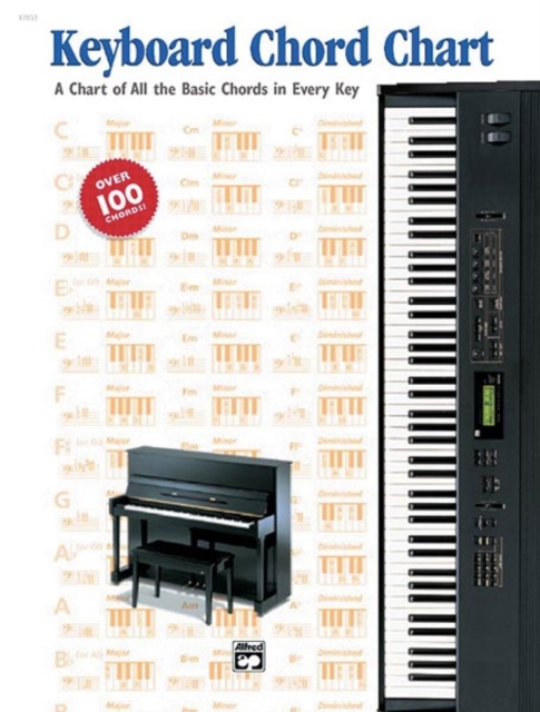 Keyboard Chord Chart, Book Book