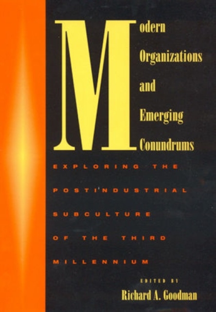 Modern Organizations and Emerging Conundrums : Exploring the Postindustrial Subculture of the Third Millennium, Hardback Book