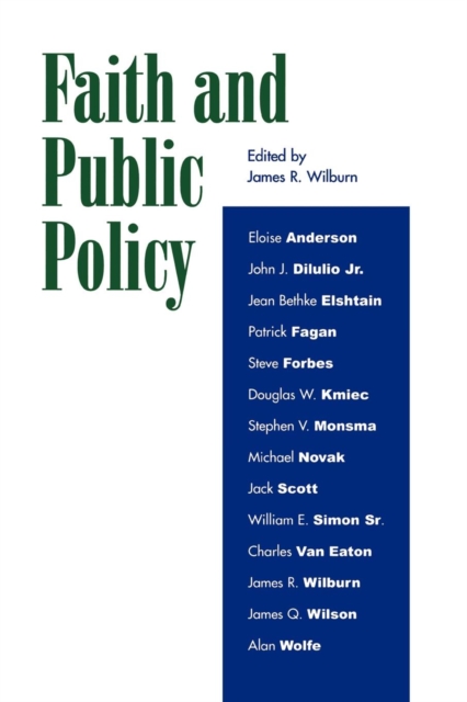 Faith and Public Policy, Paperback / softback Book