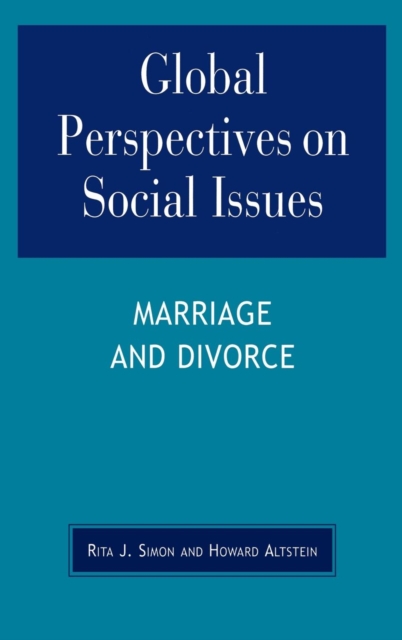 Global Perspectives on Social Issues: Marriage and Divorce, Hardback Book