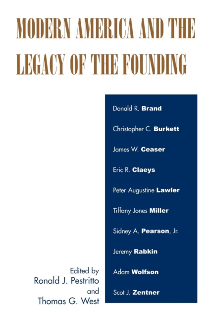 Modern America and the Legacy of Founding, Paperback / softback Book