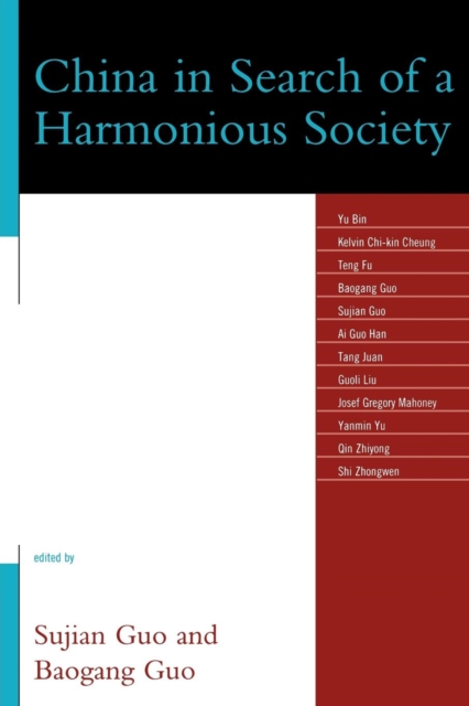 China in Search of a Harmonious Society, Paperback / softback Book