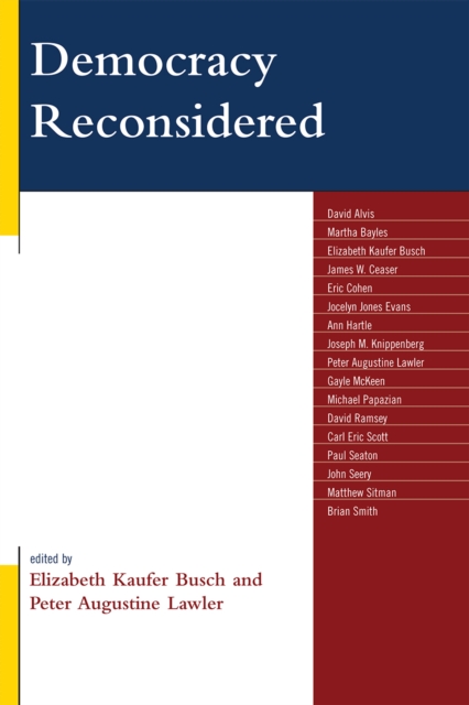 Democracy Reconsidered, EPUB eBook