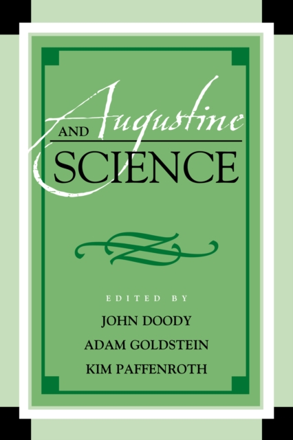 Augustine and Science, Hardback Book