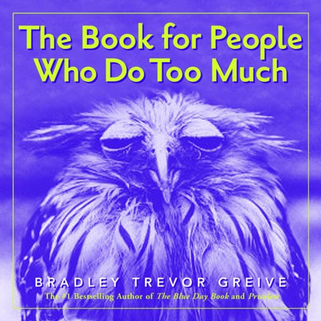 Book for People Who Do Too Much, Hardback Book