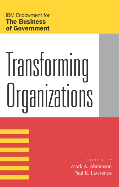 Transforming Organizations, Paperback / softback Book