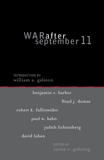 War after September 11, Hardback Book