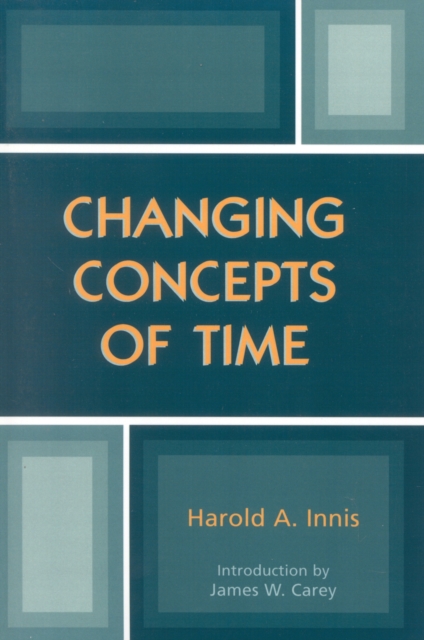 Changing Concepts of Time, Paperback / softback Book