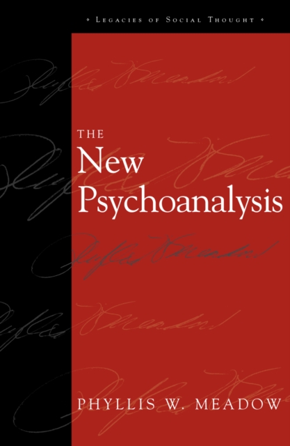 The New Psychoanalysis, Hardback Book