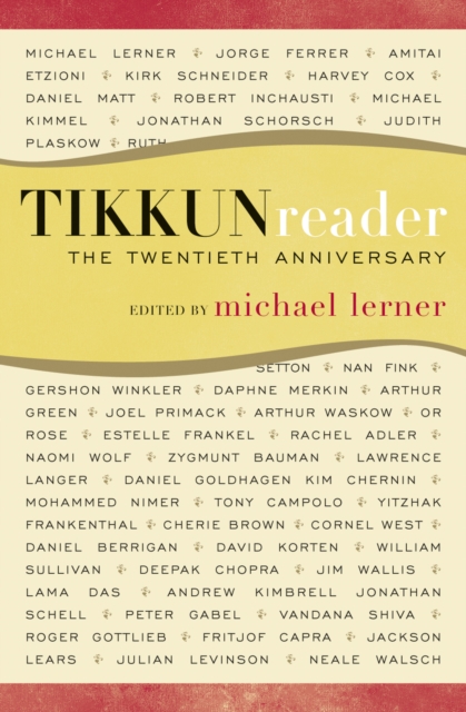 The Tikkun Reader, Hardback Book