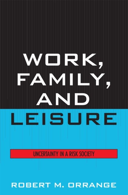 Work, Family, and Leisure : Uncertainty in a Risk Society, Paperback / softback Book