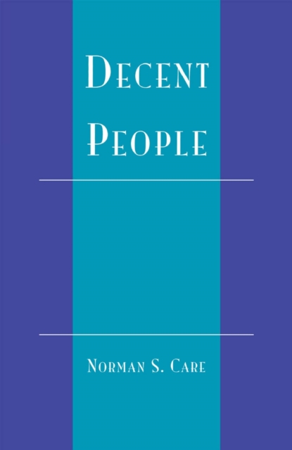 Decent People, EPUB eBook