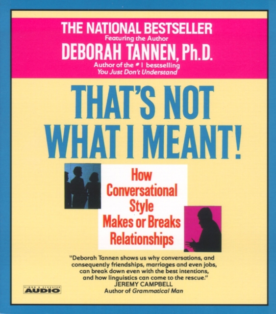 That's Not What I Meant, eAudiobook MP3 eaudioBook