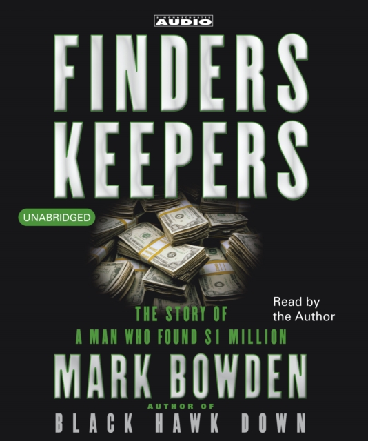 Finders Keepers : The Story of a Man who found $1 Million, eAudiobook MP3 eaudioBook