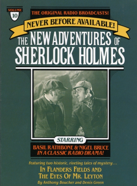 In Flanders Fields and The Eyes of Mr. Leyton : The New Adventures of Sherlock Holmes, Episode #10, eAudiobook MP3 eaudioBook