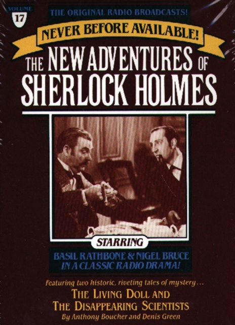 The Living Doll and The Disappearing Scientists : The New Adventures of Sherlock Holmes, Episode #17, eAudiobook MP3 eaudioBook
