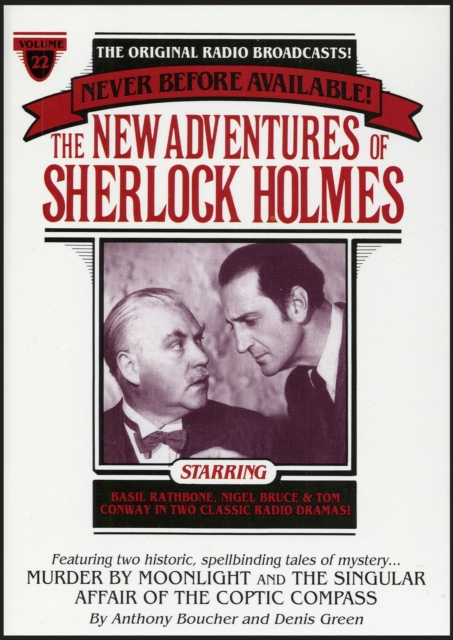 Murder By Moonlight and The Singular Affair of the Coptic Compass : The New Adventures of Sherlock Holmes, Episode #22, eAudiobook MP3 eaudioBook
