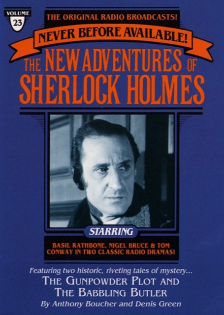 The Gunpowder Plot and The Babbling Butler : The New Adventures of Sherlock Holmes, Episode #23, eAudiobook MP3 eaudioBook