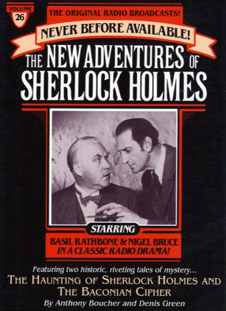 The Haunting of Sherlock Holmes and Baconian Cipher : The New Adventures of Sherlock Holmes, Episode #26, eAudiobook MP3 eaudioBook