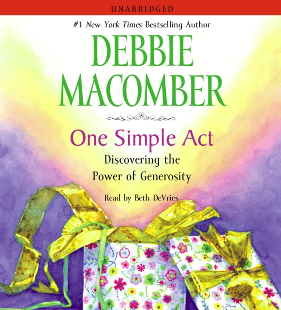One Simple Act : Discovering the Power of Generosity, eAudiobook MP3 eaudioBook