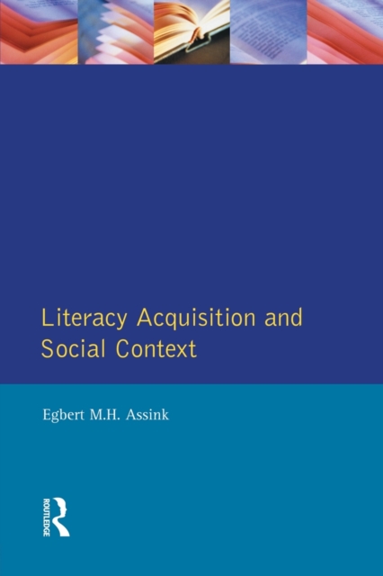 LITERACY ACQUISITION SOCIAL, Paperback / softback Book