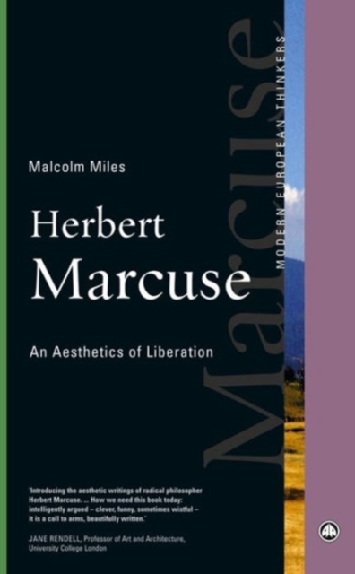 Herbert Marcuse : An Aesthetics of Liberation, Hardback Book