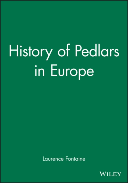 History of Pedlars in Europe, Hardback Book