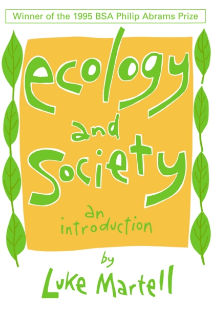 Ecology and Society : An Introduction, Paperback / softback Book